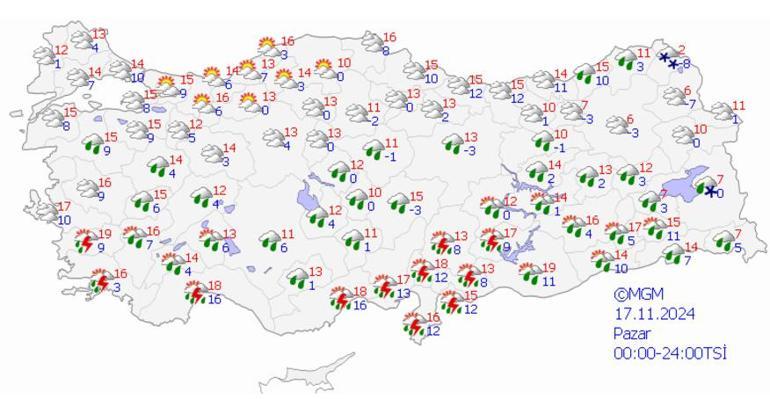 Meteoroloji hava durumu uyarısı için tarih verdi: Kar, sağanak, fırtına 10 gün sürecek