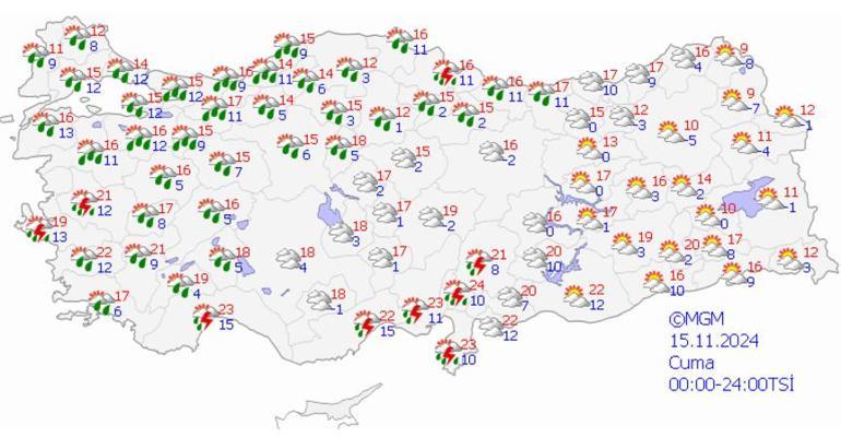 Meteoroloji hava durumu uyarısı için tarih verdi: Kar, sağanak, fırtına 10 gün sürecek