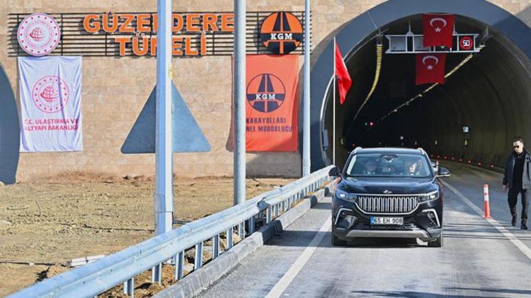 Seyahat süresi 40 dakikadan 6 dakikaya düştü Bakan Uraloğlu: 32 virajı ortadan kaldırdık