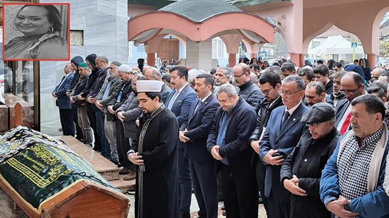 Boşanma aşamasındaki eşi tarafından kemerle boğularak öldürülmüşü... Yenişehirde toprağa verildi