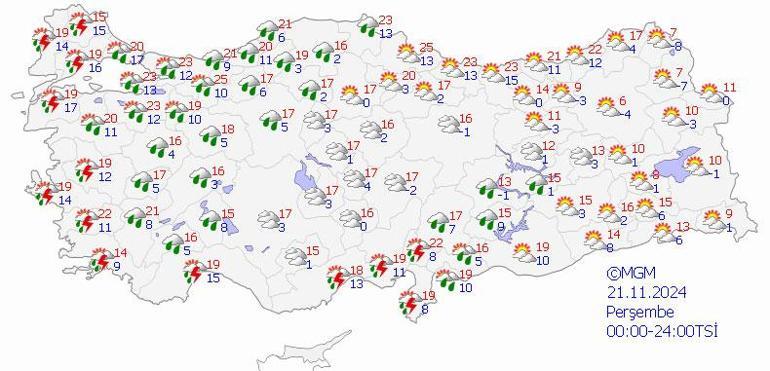 Lapa lapa kar yağdı, kent beyaza büründü Meteorolojiden uyarı, yeni harita paylaşıldı