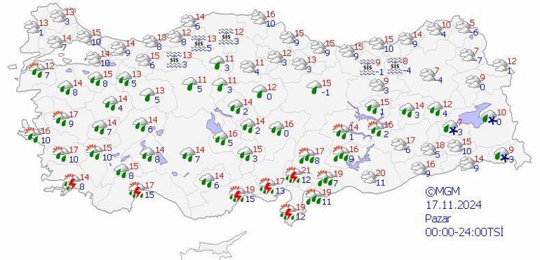 Lapa lapa kar yağdı, kent beyaza büründü Meteorolojiden uyarı, yeni harita paylaşıldı