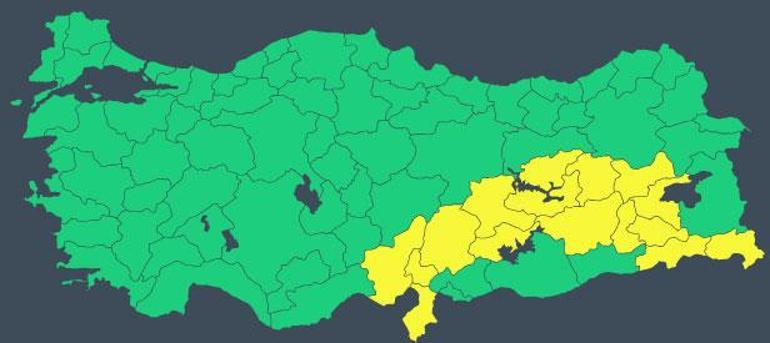 Meteoroloji’den yeni hafta için uyarı Kar, sağanak, lodos için gün verildi