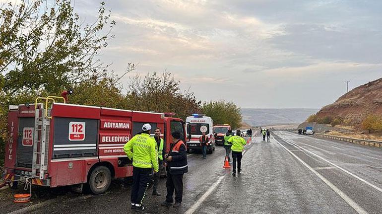 Adıyamanda iki araç çarpıştı, 3 kişi öldü