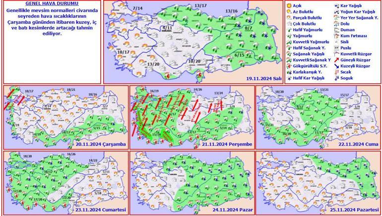 Meteoroloji’den bu hafta için çok kritik uyarı Çarşamba başlıyor: Tam 3 gün sürecek