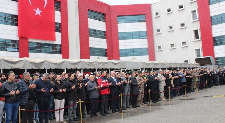 Şehit polis memuru Lütfü Beykoz için tören düzenlendi