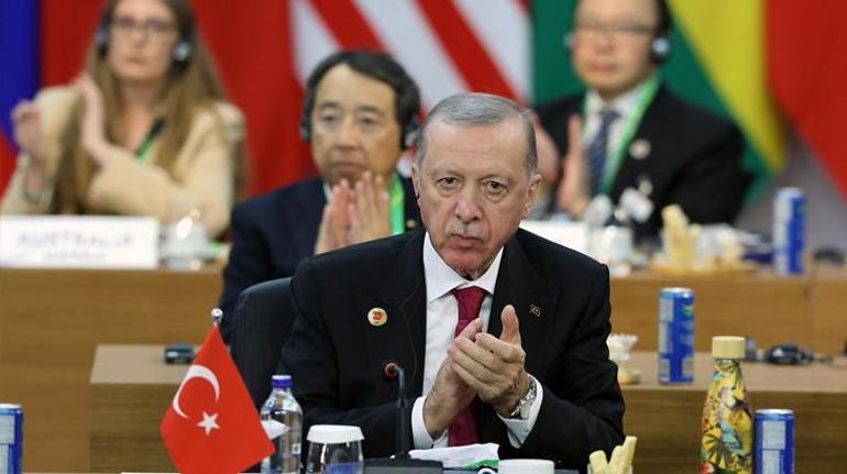 Cumhurbaşkanı Erdoğan, G20 Zirvesinde Açlık ve Yoksullukla Mücadele Oturumuna katıldı