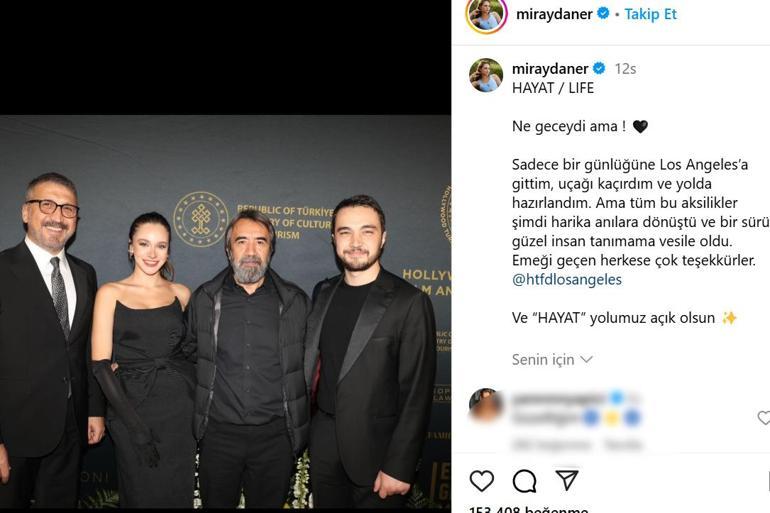 Miray Danerin Los Angeles macerası Tüm aksilikler harika anılara dönüştü