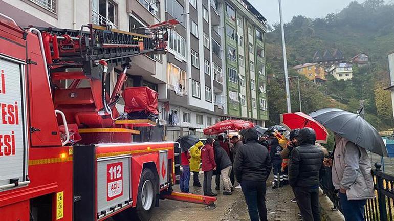 Son dakika Rizede heyelan Bir kişi hayatını kaybetti