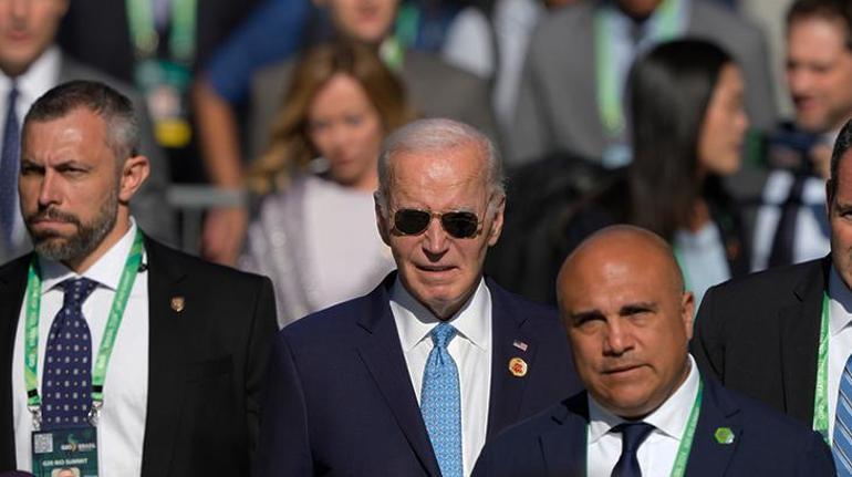 Biden G20 zirvesinde aile fotoğrafını kaçırdı