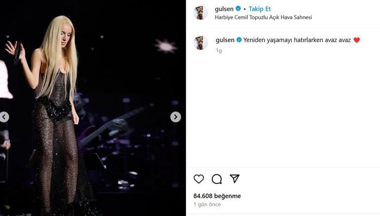 Harbiye konserinde hıçkırıklara boğulan Gülşenden duygusal sözler Yeniden yaşamayı hatırlarken...