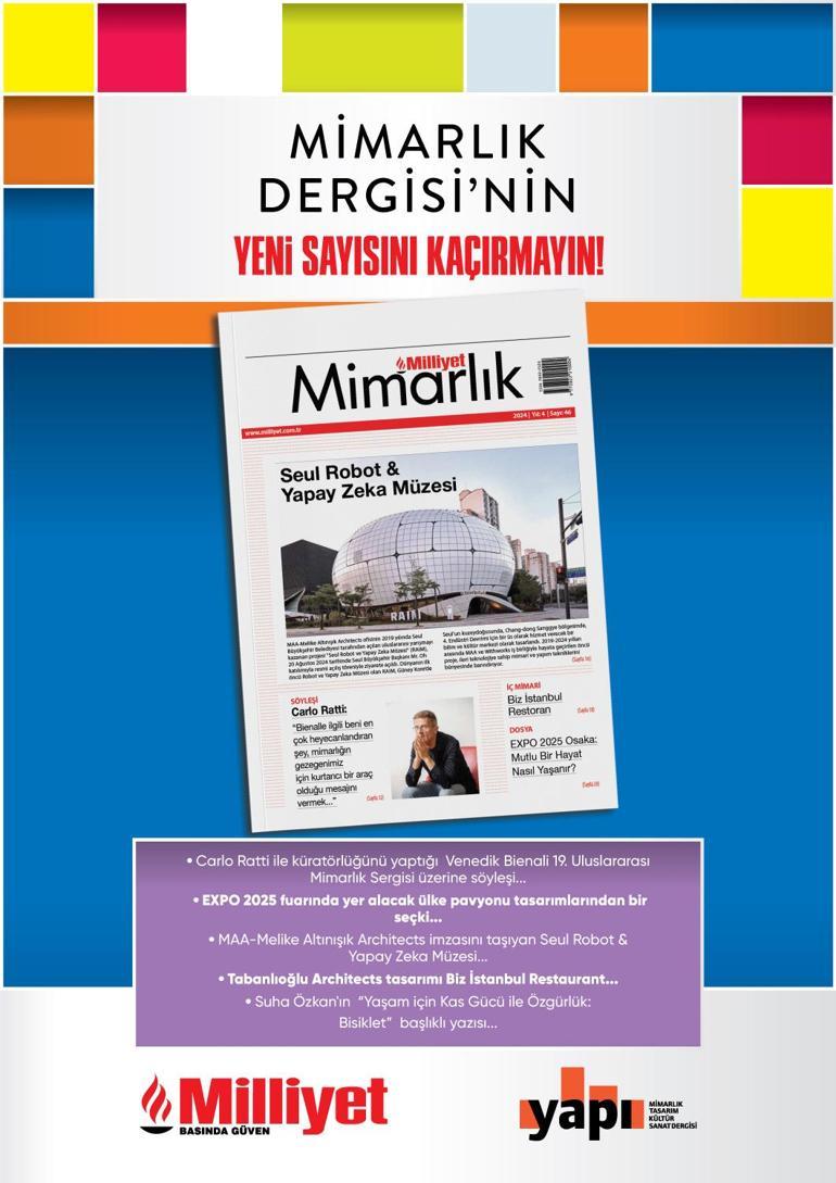 Milliyet Mimarlık Dergisi’nin 46. Sayısı Bu Pazar Bayilerde