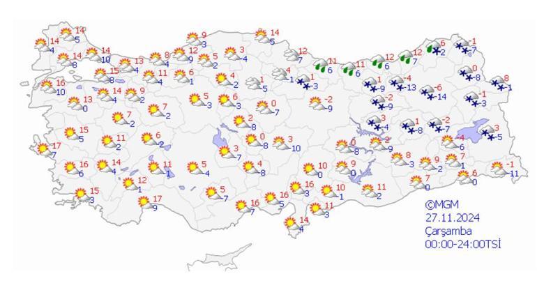 Meteoroloji ve valiliklerden hava durumu uyarısı Kar, sağanak, fırtına... 44 ile dikkat