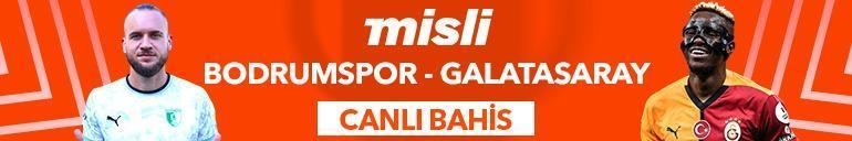 Galatasaray zorlu Bodrum deplasmanında Maçın muhtemel 11leri, öne çıkan notları ve Misli ile Şampiyon Oranları burada...