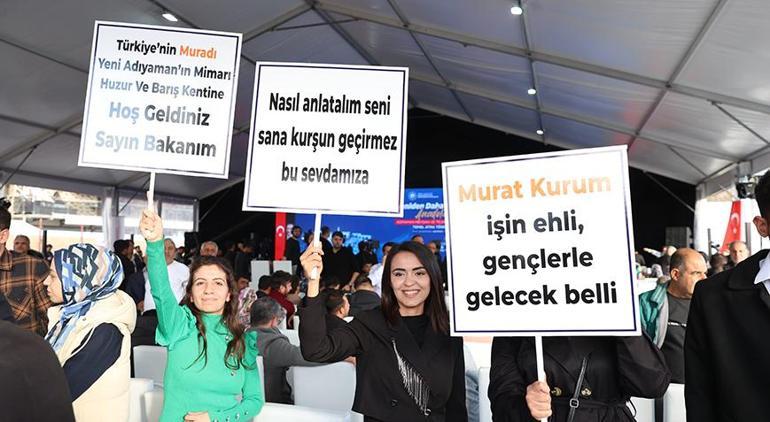 Bakan Kurum 4 ayda 5. kez Adıyaman’da Yıl sonuna kadar 50 bin konut teslim edilecek