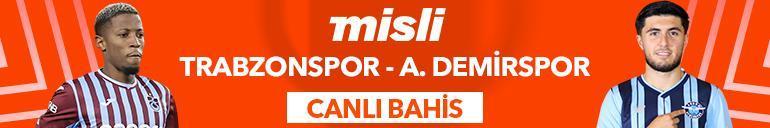 Milli ara dönüşü Trabzonsporun konuğu Adana Demirspor Kritik maçın heyecanı Şampiyon Oranlarla Mislide