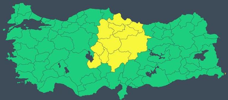 Meteoroloji’den 11 kent için ‘yoğun kar’ uyarısı