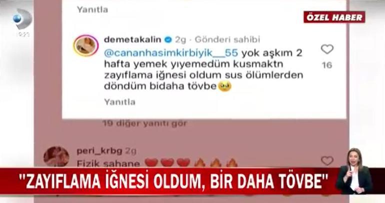 Demet Akalın yaşadığı zor günleri anlattı Kilo vereceğim derken ölüyordum