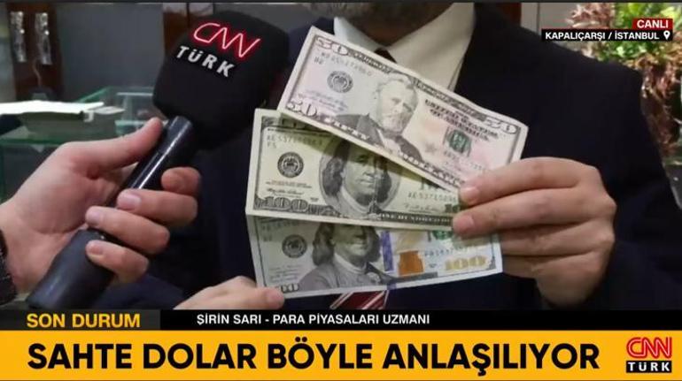 Sahte dolar böyle anlaşılıyor Döviz bürolarında alarm