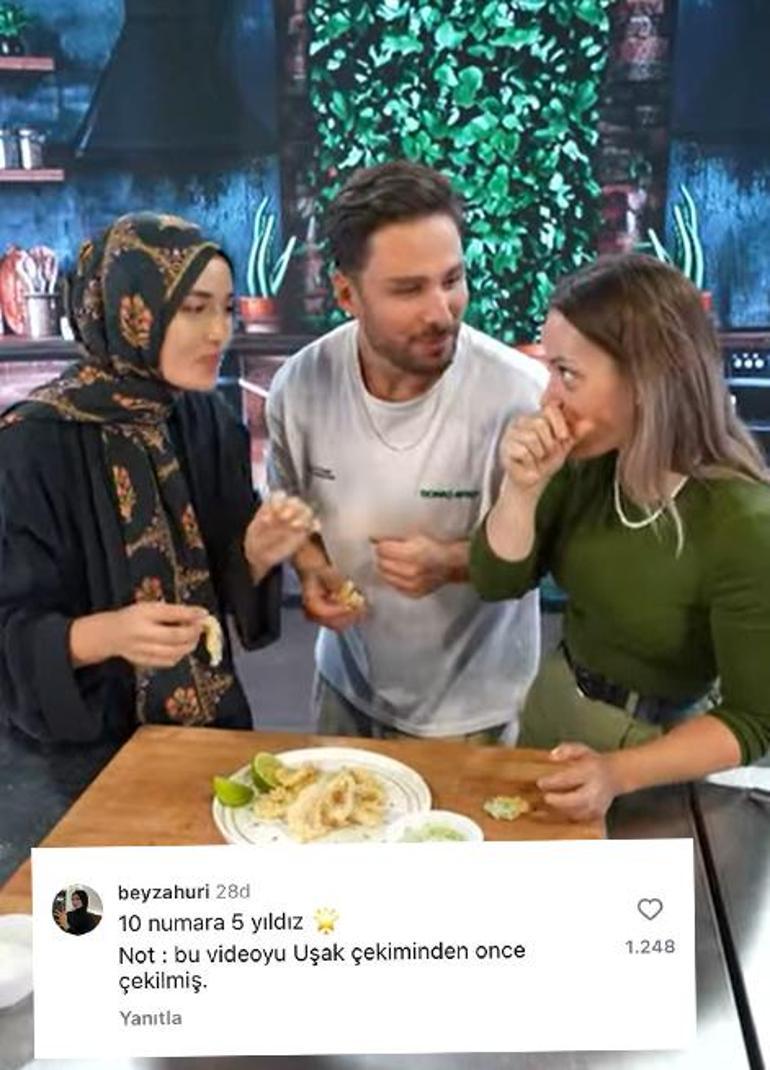 Masterchef Onur paylaştı Beyzadan uyarı notu geldi