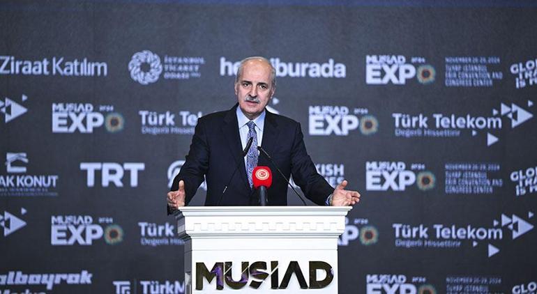 TBMM Başkanı Numan Kurtulmuş: Dokunulmaz zannedilen İsrail’e dokunulmuştur