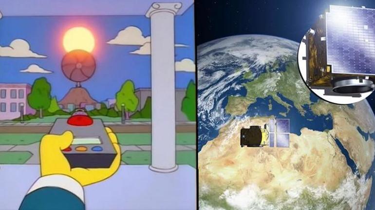 Simpsonlar yine haklı çıktı Avrupa Uzay Ajansı o uyduyu inşa etti