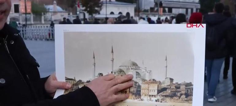 Ayasofya albümünün tıpkıbasımı yapıldı Demirören Yayınları 25 gravürü kitaplaştırdı