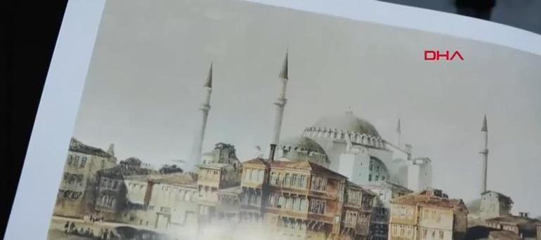 Ayasofya albümünün tıpkıbasımı yapıldı Demirören Yayınları 25 gravürü kitaplaştırdı