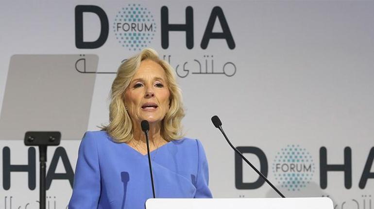 First Lady Jill Biden Dohada konuştu: Farklılıklar değerlidir