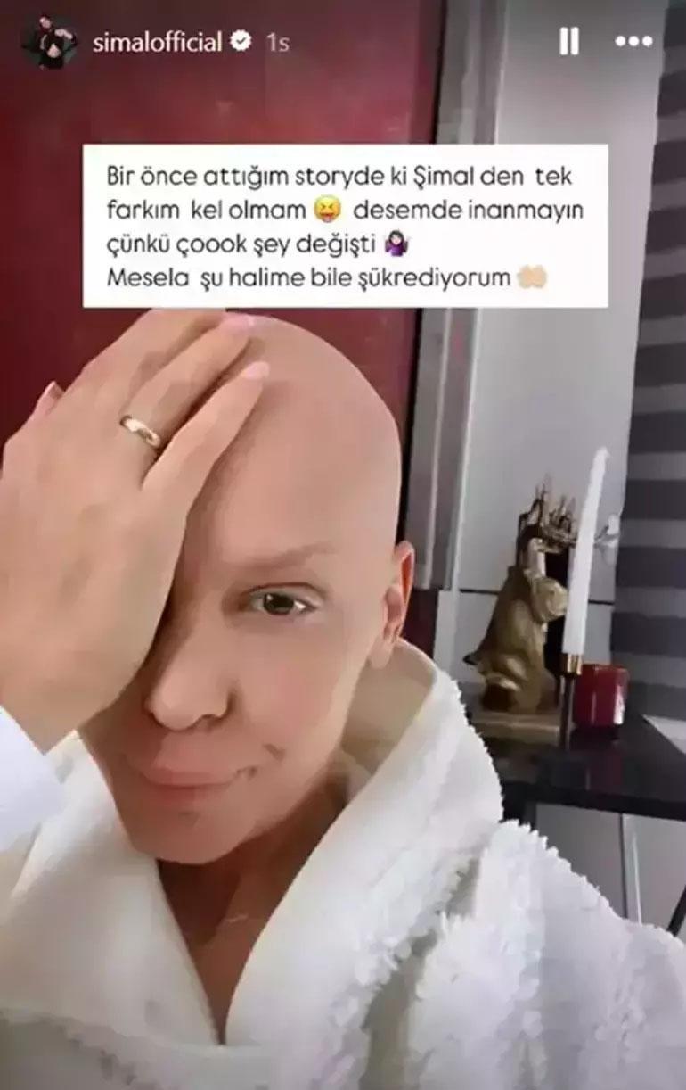 Kanserle mücadele eden Şimalin son paylaşımı duygulandırdı Dua edin bana ne olur