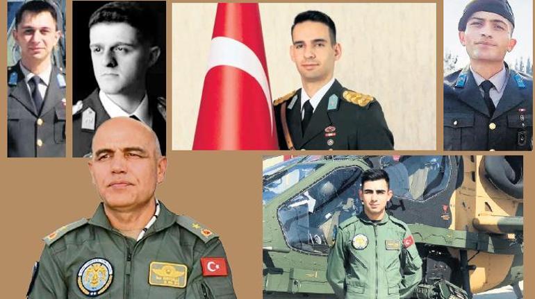 Isparta’da askeri helikopter düştü: Biri tuğgeneral 6 asker şehit