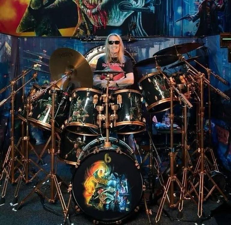 Iron Maidenin bateristinden emeklilik açıklaması 42 yıldır inanılmaz bir yolculuktu