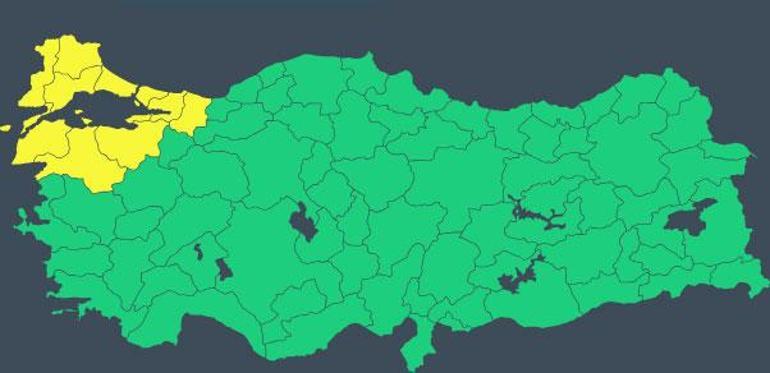 Meteoroloji bugün için saat verip uyardı Sıcaklık 8 derece düşecek