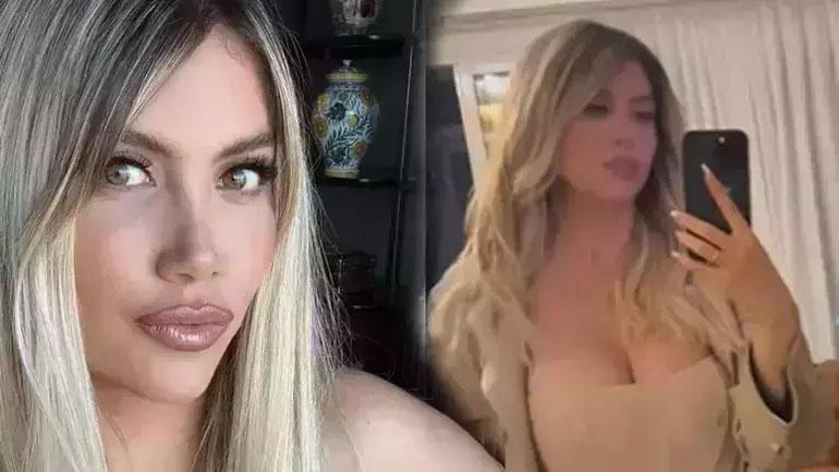 Wanda Nara doğum gününde çılgınca eğlendi Sevgilisiyle birlikte havuza atladı