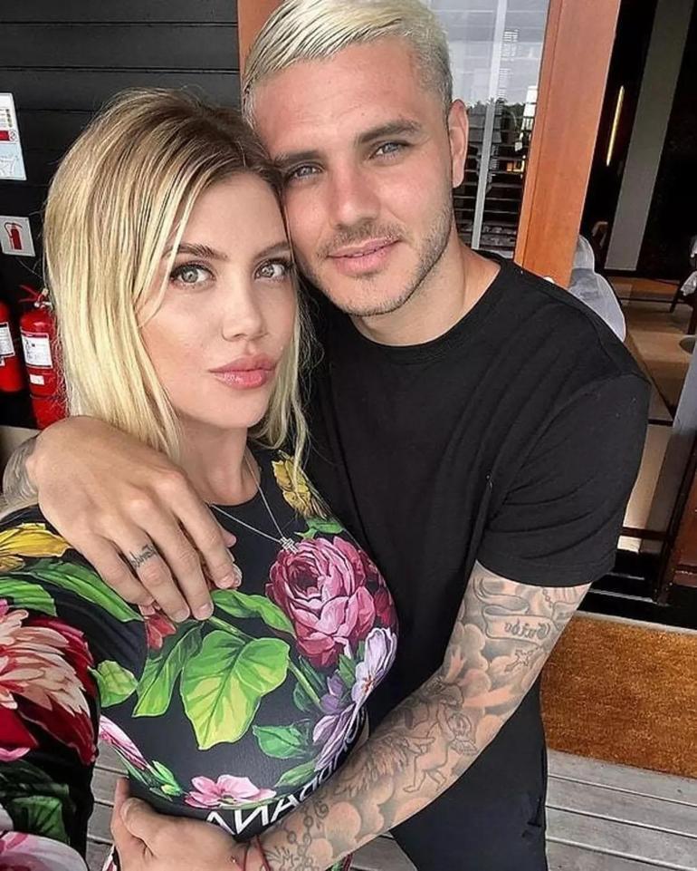 Wanda Nara doğum gününde çılgınca eğlendi Sevgilisiyle birlikte havuza atladı