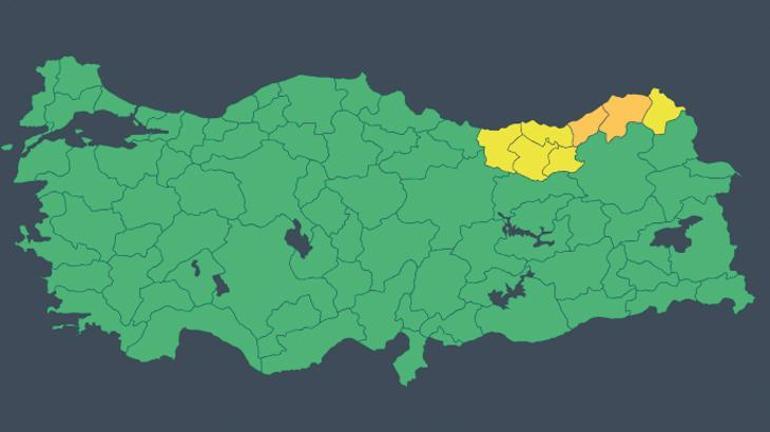 Hava durumu uyarısı Meteoroloji tek tek saydı: Kar, sağanak, fırtına... 7 ile dikkat