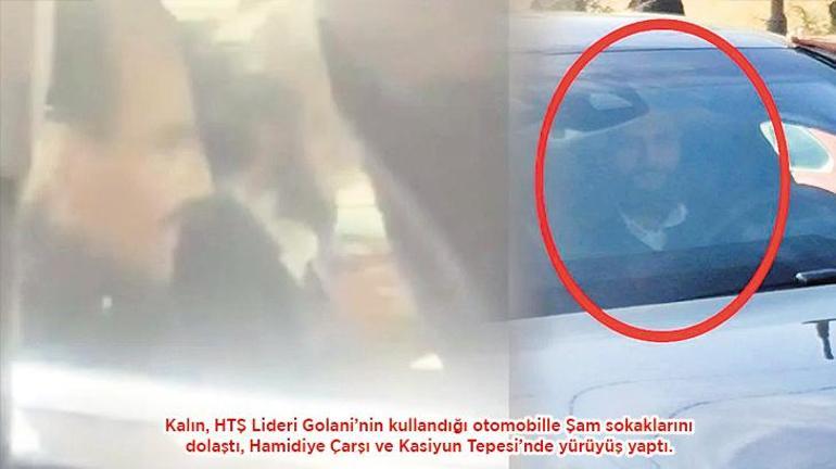 Kalın’a Şam’ı gezdirme teklifi Golani’den