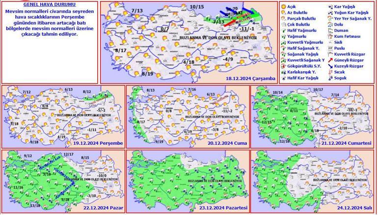 Meteoroloji haritayı güncelledi İstanbul dahil: Çok şiddetli geliyor