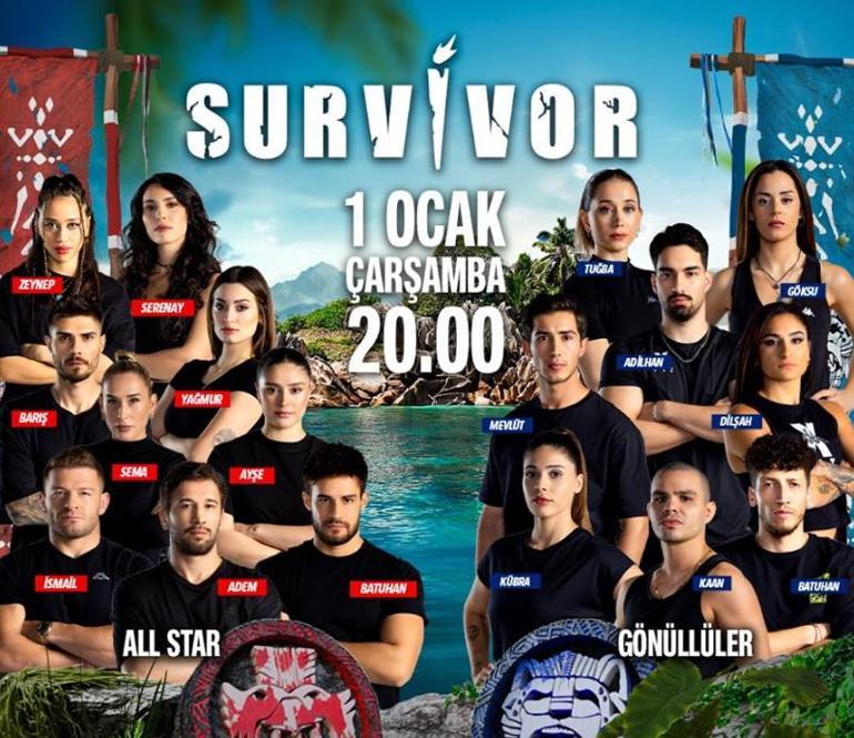 Survivor 2025 kadrosu gönüllüler ve ünlüler İşte isim isim kimler var