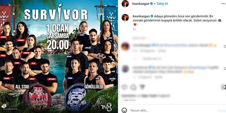 Survivor 2025i Şov başlasın diye duyurmuştu Kaan Kazgandan rakiplerini kızdıracak kupa paylaşımı