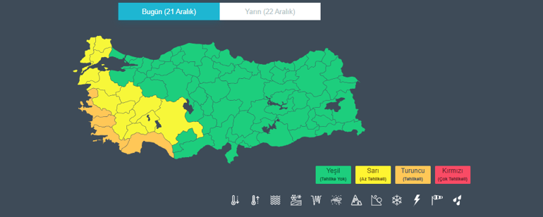 İstanbullular hazırlıklı olun AKOM bu kez saat vererek uyardı