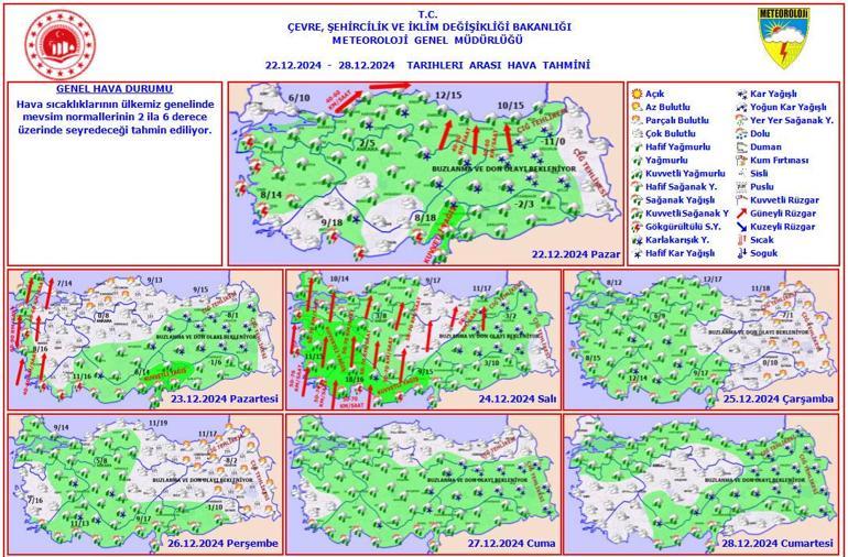 Son dakika... Buzlanma, don, çığ, kuvvetli rüzgar, kar ve yağmur... Meteorolojiden kritik uyarılar