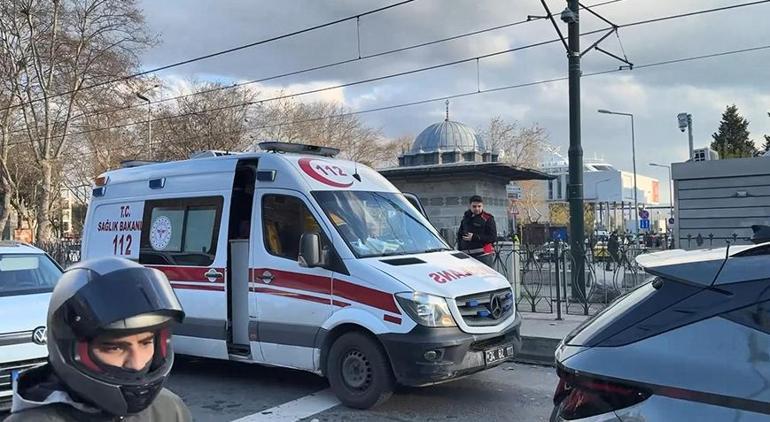 İstanbulda feci olay 1 kişi tramvayın altında kaldı