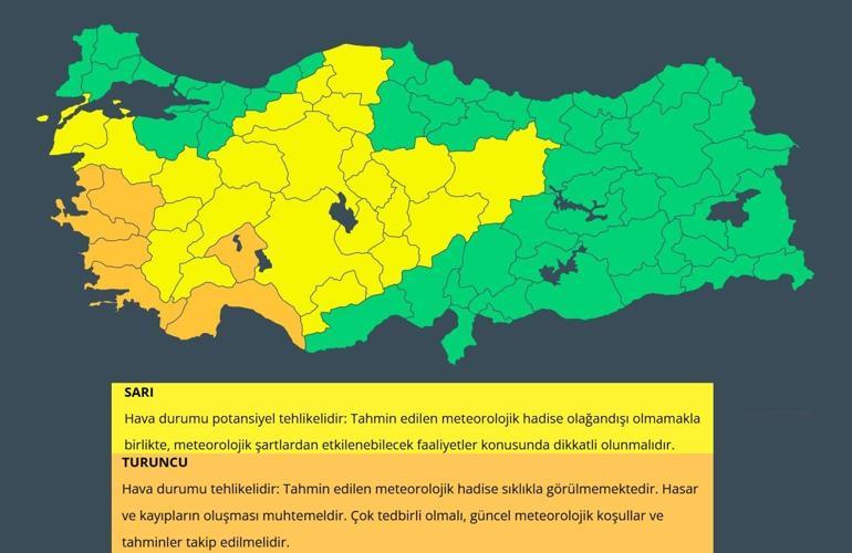 Son dakika... 30 ilde alarm, bir kentte taşımalı eğitime ara Meteoroloji ve İçişlerinden peş peşe uyarılar