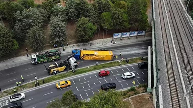 İstanbulda sabıkalı üst geçit için harekete geçildi Yolun kotu düşürülecek