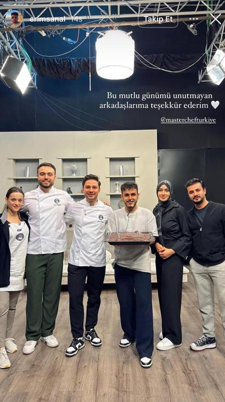 Masterchef Türkiye yarışmacısına doğum günü sürprizi Halayla kutladılar