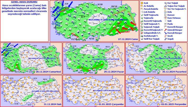 Meteoroloji’den hafta sonu için yeni uyarı Kar, sağanak, fırtına alarmı