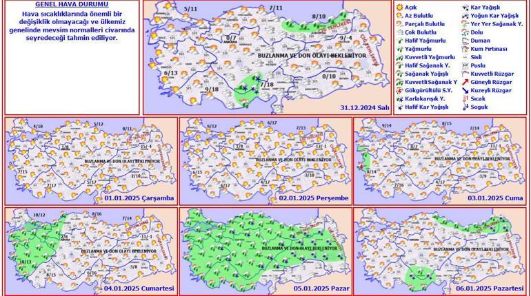 Meteoroloji haritayı güncelledi İstanbul’a kar geliyor