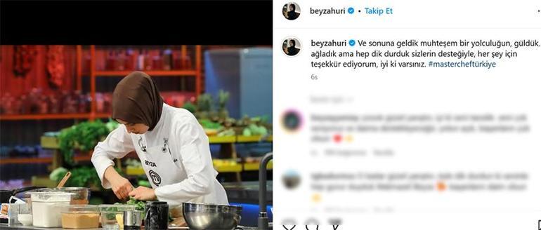 Mastercheften elenen Beyzadan ilk paylaşım Duygusal sözlerine beğeni yağdı