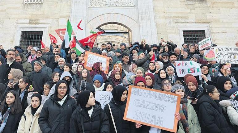 İstanbul’dan Gazze’ye dayanışma köprüsü Yılın ilk gününde soykırıma karşı yürüyüş